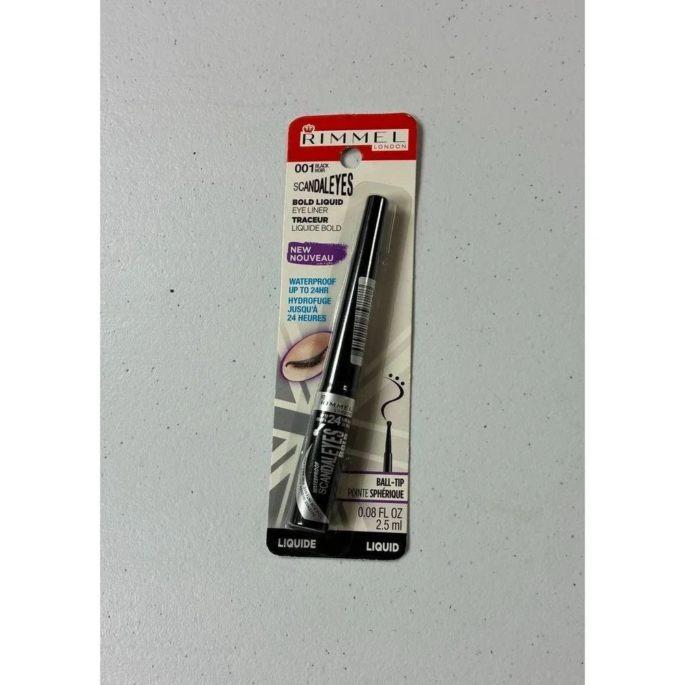 Rimmel London Scandaleyes Bold Liquid Eyeliner #001 Black